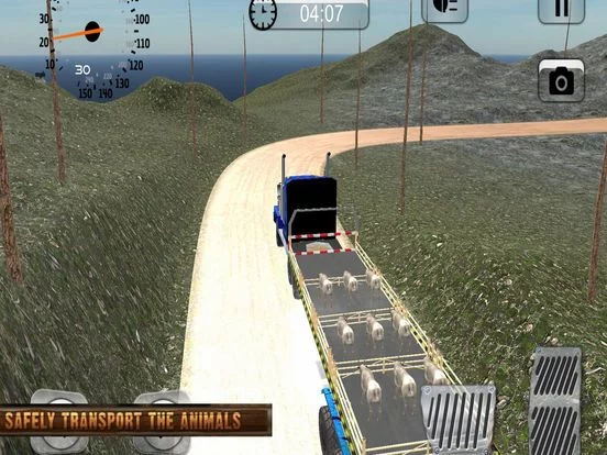 Изображение игры: Wild Animal Transport Truck