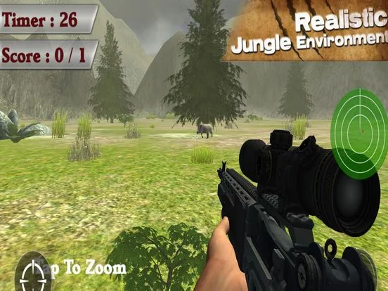 Изображение игры: Jungle Sniper Challenge