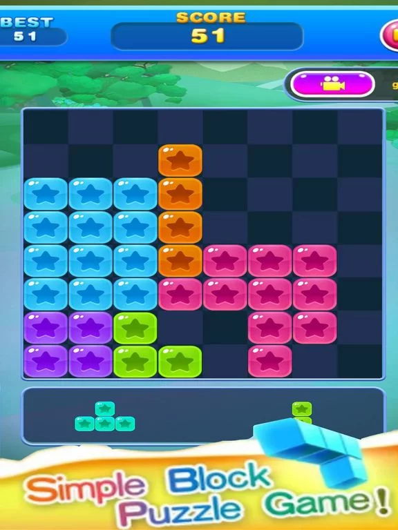 Изображение игры: Block Star Puzzle