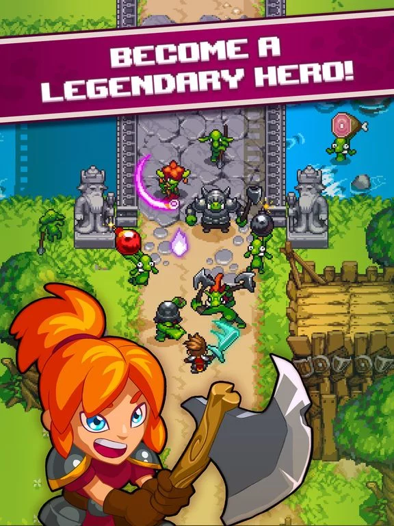 Изображение игры: Dash Quest Heroes