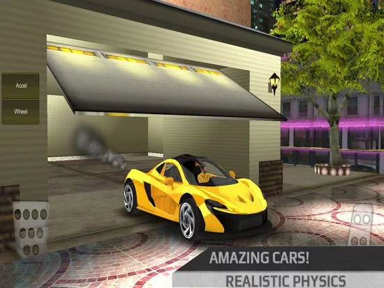 Изображение игры: Super Car Driving Sim