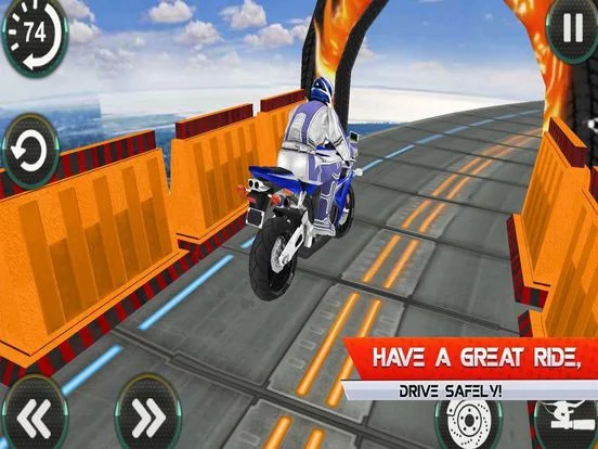 Изображение игры: Sports Bike Rider: Tricky Stun