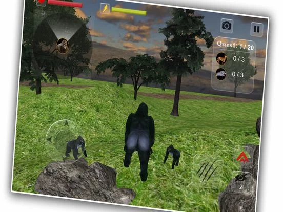 Изображение игры: Wild Gorilla Sim