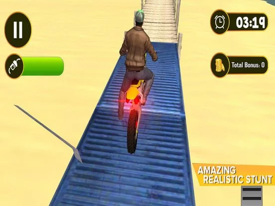 Изображение игры: Crazy Trail Bike Stunt