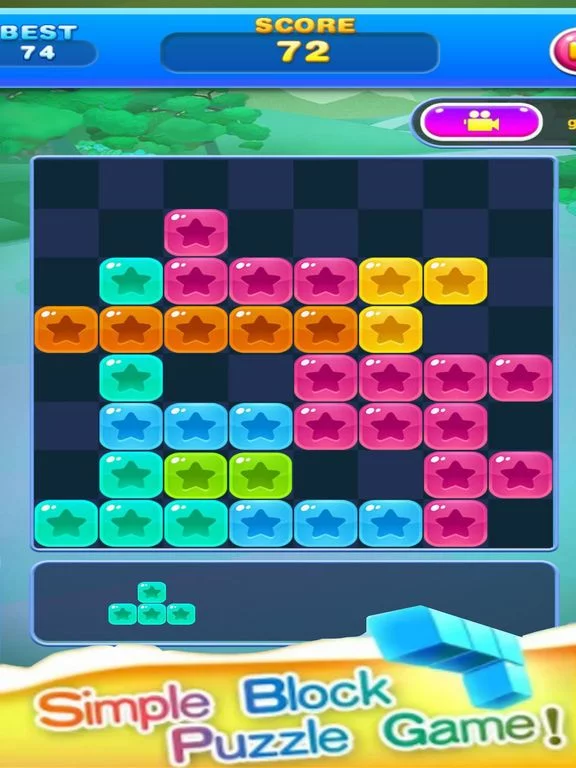 Изображение игры: Block Star Puzzle