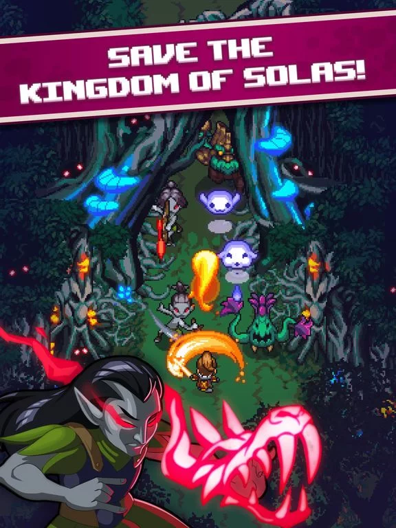 Изображение игры: Dash Quest Heroes