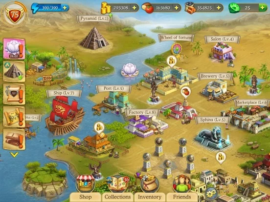 Изображение игры: Cradle of Empires Match-3 Game
