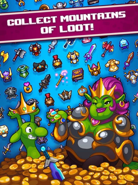 Изображение игры: Dash Quest Heroes