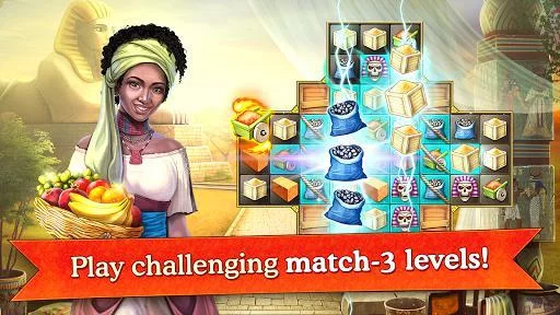 Изображение игры: Cradle of Empires Match-3 Game