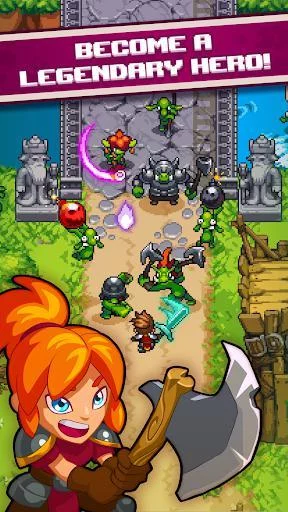 Изображение игры: Dash Quest Heroes