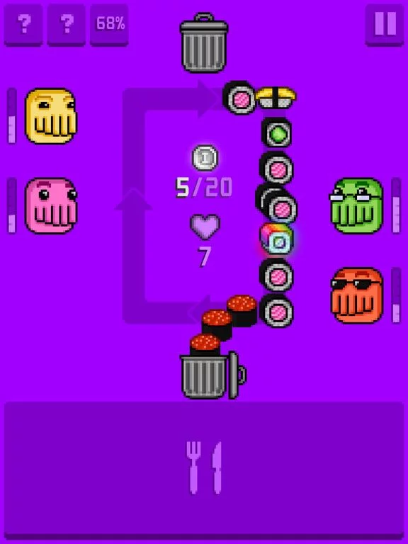 Изображение игры: Sushi Ride