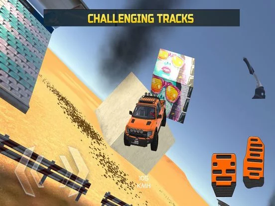 Изображение игры: Extreme Challenging Car Stunts