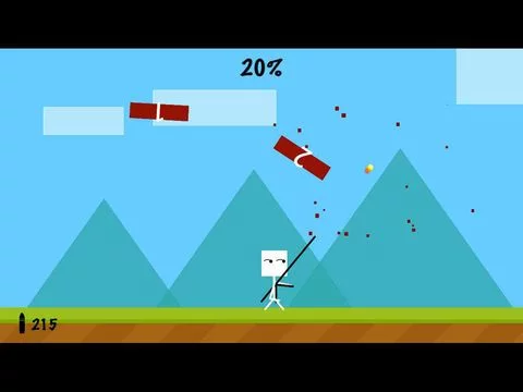 Изображение игры: Mr Shoot - Never Give Up+Jump+Run+Fire+Fly+Smash+Hit