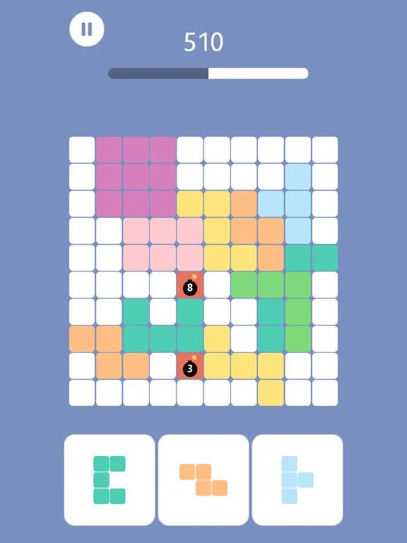 Изображение игры: RETRIS - Block Puzzle