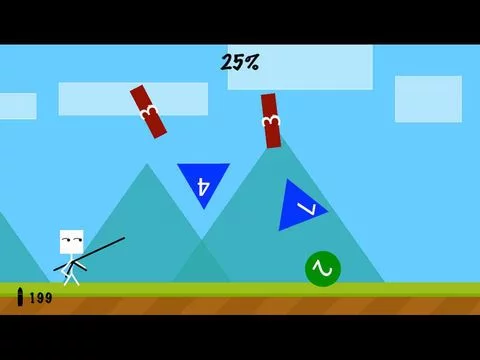 Изображение игры: Mr Shoot - Never Give Up+Jump+Run+Fire+Fly+Smash+Hit
