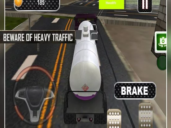 Изображение игры: Heavy Oil Truck Driving