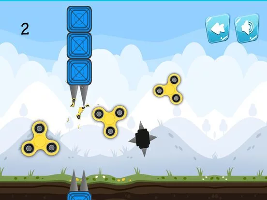 Изображение игры: Flappy Fidget - Fidget Spin and Flappy Jump