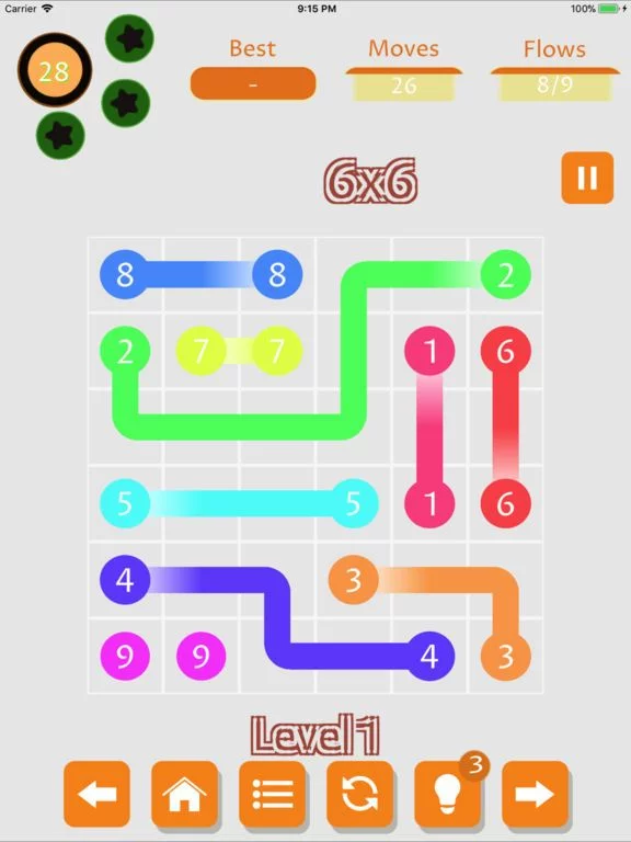 Изображение игры: Dotcolor - Color by numbers