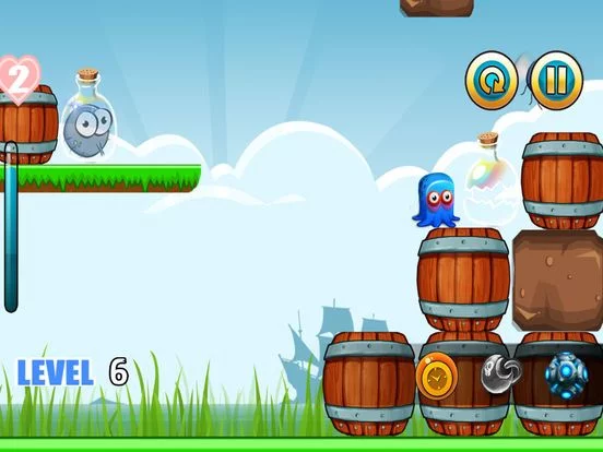 Изображение игры: Blue squid