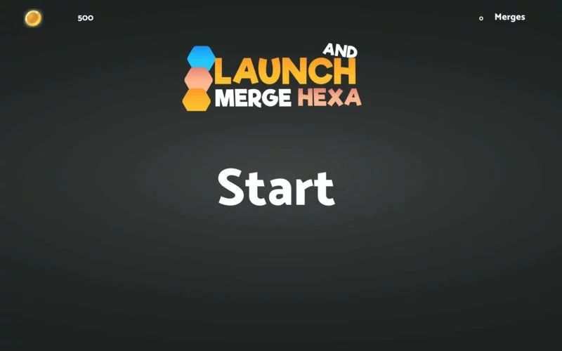 Изображение игры: Launch & Merge: Hexa Puzzle