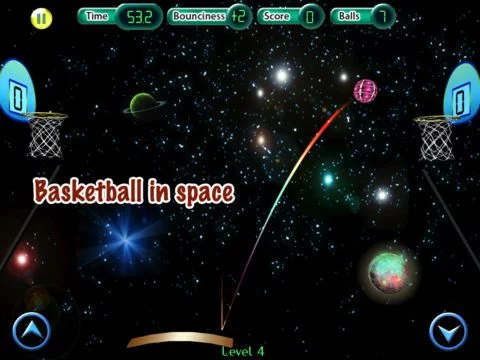 Изображение игры: Cosmic Ball FREE