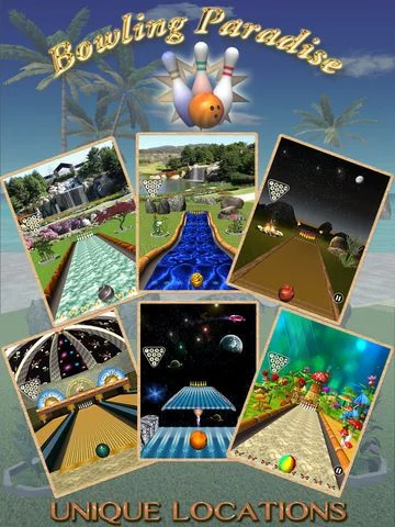 Изображение игры: Bowling Paradise for iPad