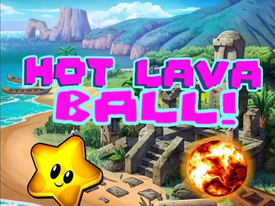 Изображение игры: HOT lava ball