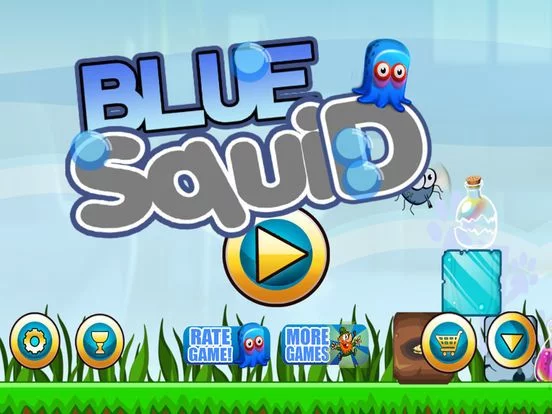 Изображение игры: Blue squid