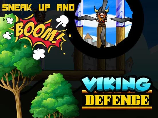 Изображение игры: Viking defence