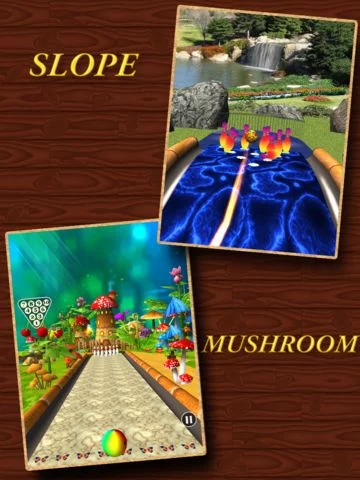 Изображение игры: Bowling Paradise for iPad