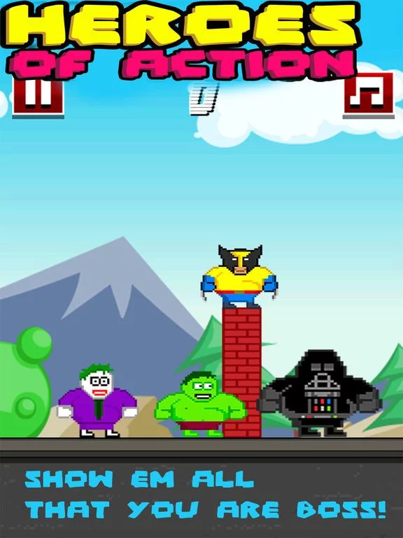 Изображение игры: Heroes of action