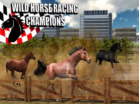Изображение игры: Wild Horse Racing Champions