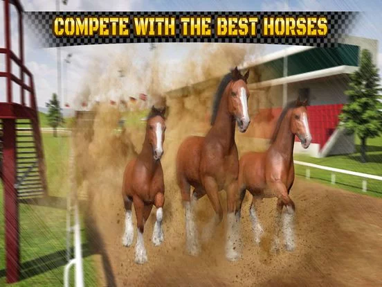 Изображение игры: Wild Horse Racing Champions