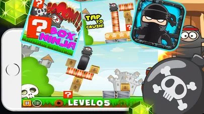 Изображение игры: BOOM box Ninja
