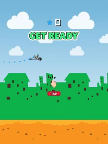 Изображение игры: Sketchy Wings - the Flappy Stickman