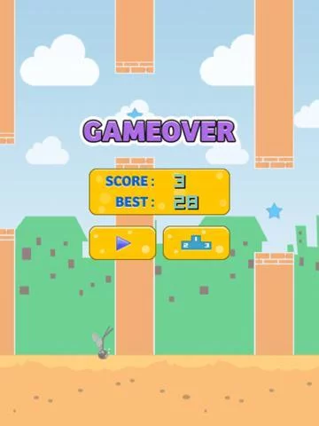 Изображение игры: Sketchy Wings - the Flappy Stickman