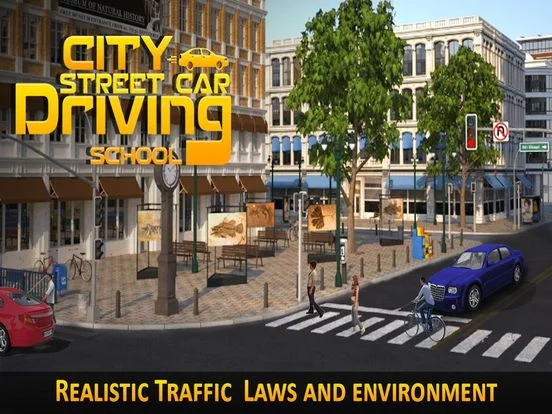 Изображение игры: City Street Car Driving