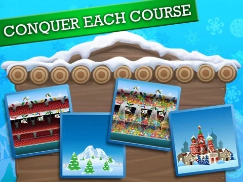 Изображение игры: Stickman Luge - Winter Games!
