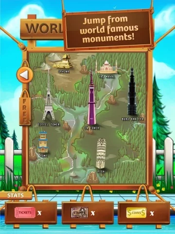 Изображение игры: World Tour Stickman High Diving