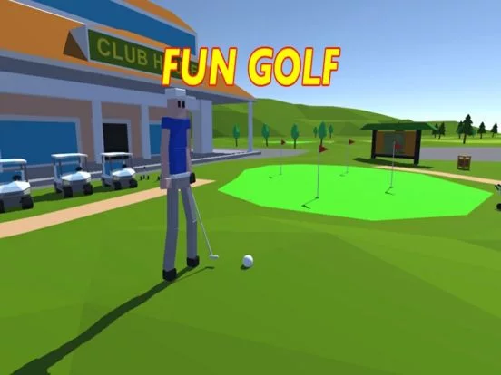 Изображение игры: Fun Golf