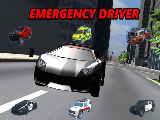 Изображение игры: Emergency Driver