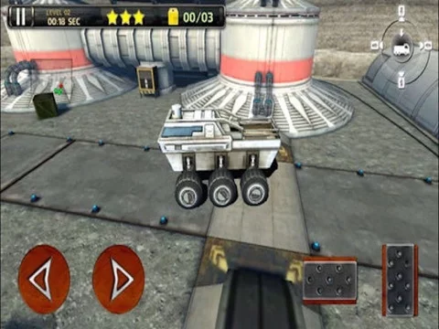 Изображение игры: 3D Moon Base Parking - Realistic Lunar Rover Space Simulator Games