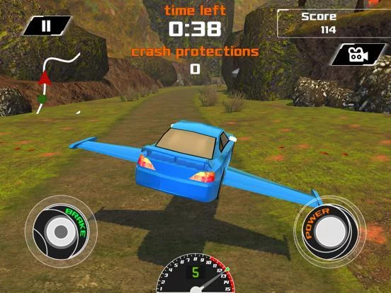 Изображение игры: 3D Flying Car VR Racing Simulator 2017