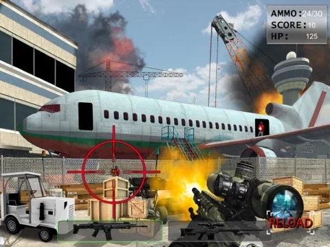 Изображение игры: Airport Commandos (17+) - Elite Counter Terrorism Sniper 2