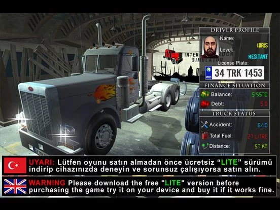 Изображение игры: Intercity Truck Simulator