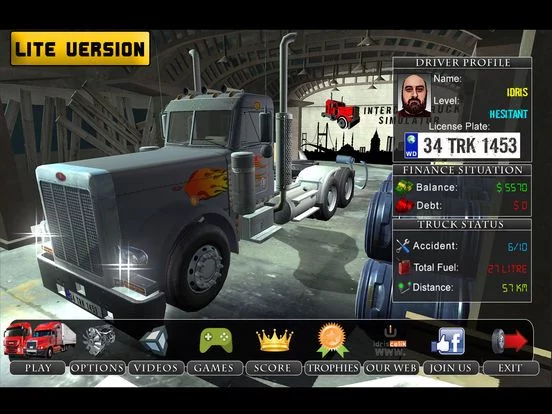 Изображение игры: Intercity Truck Simulator LITE