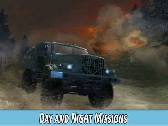 Изображение игры: Army Truck Driver Simulator 3D Full