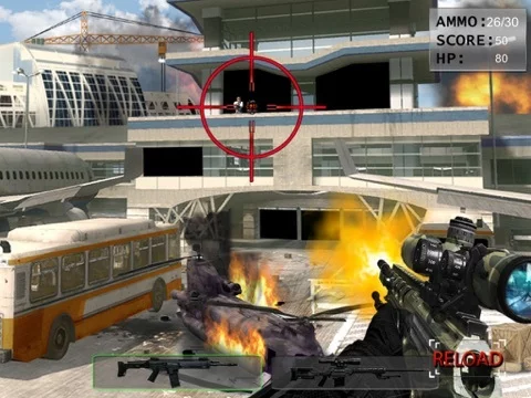 Изображение игры: Airport Commandos (17+) - Elite Counter Terrorism Sniper 2