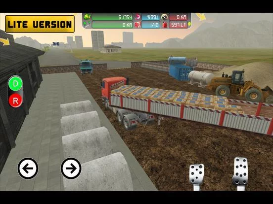 Изображение игры: Intercity Truck Simulator LITE