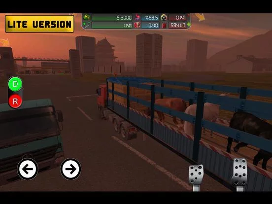 Изображение игры: Intercity Truck Simulator LITE